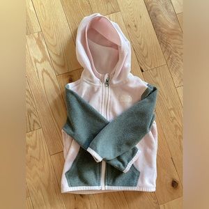 The North Face Kids Pink and Green Jacket